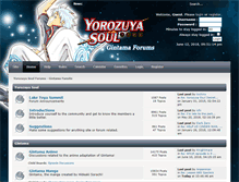 Tablet Screenshot of forums.yorozuyasoul.com